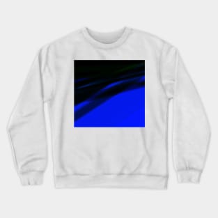 blue black texture artwork Crewneck Sweatshirt